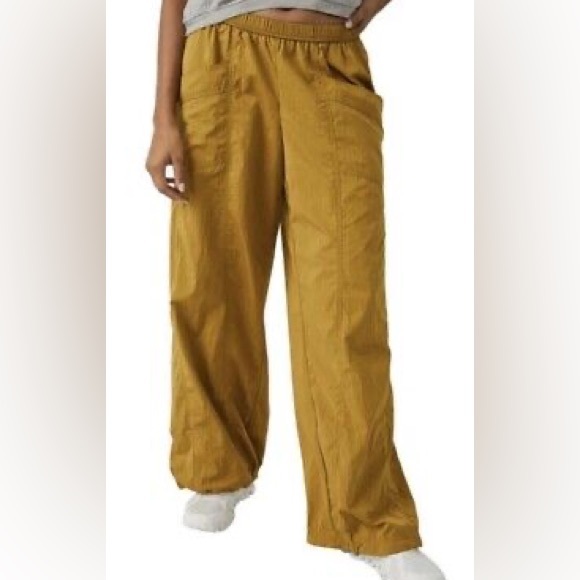 FP Movement by Free People Golden Yellow Joggers - Picture 1 of 3